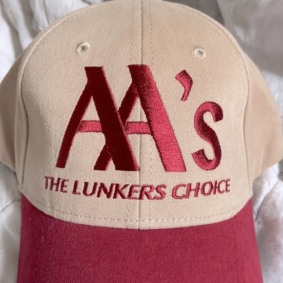 NWT AA Worms Fishing The Lunkers Choice Hat - Picture 2 of 5